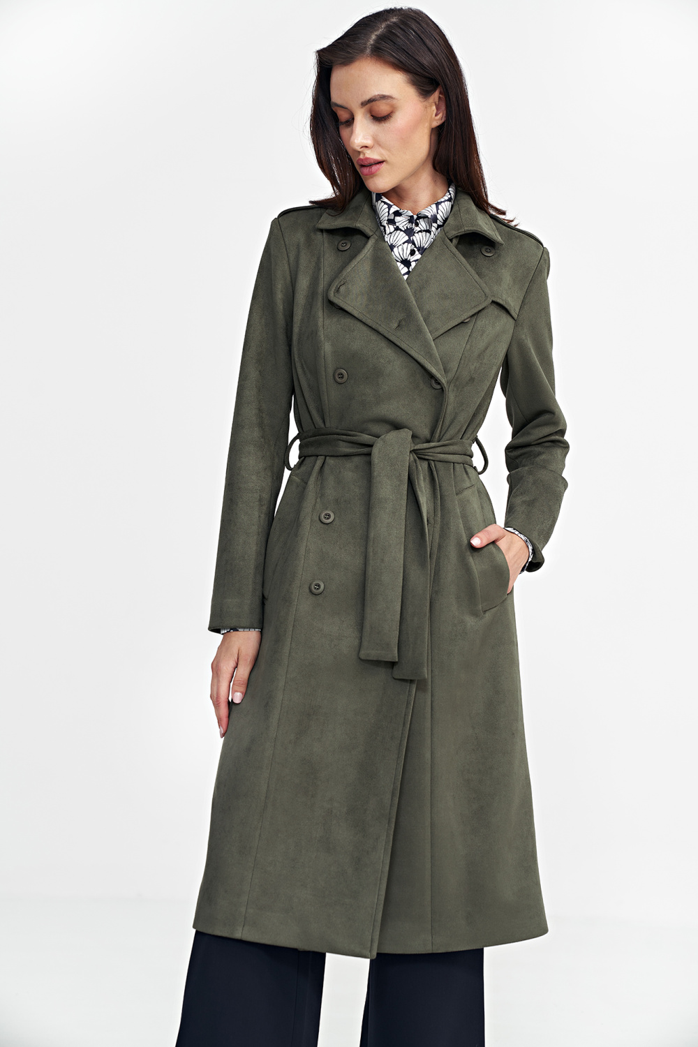  Coat model 202466 Nife  green