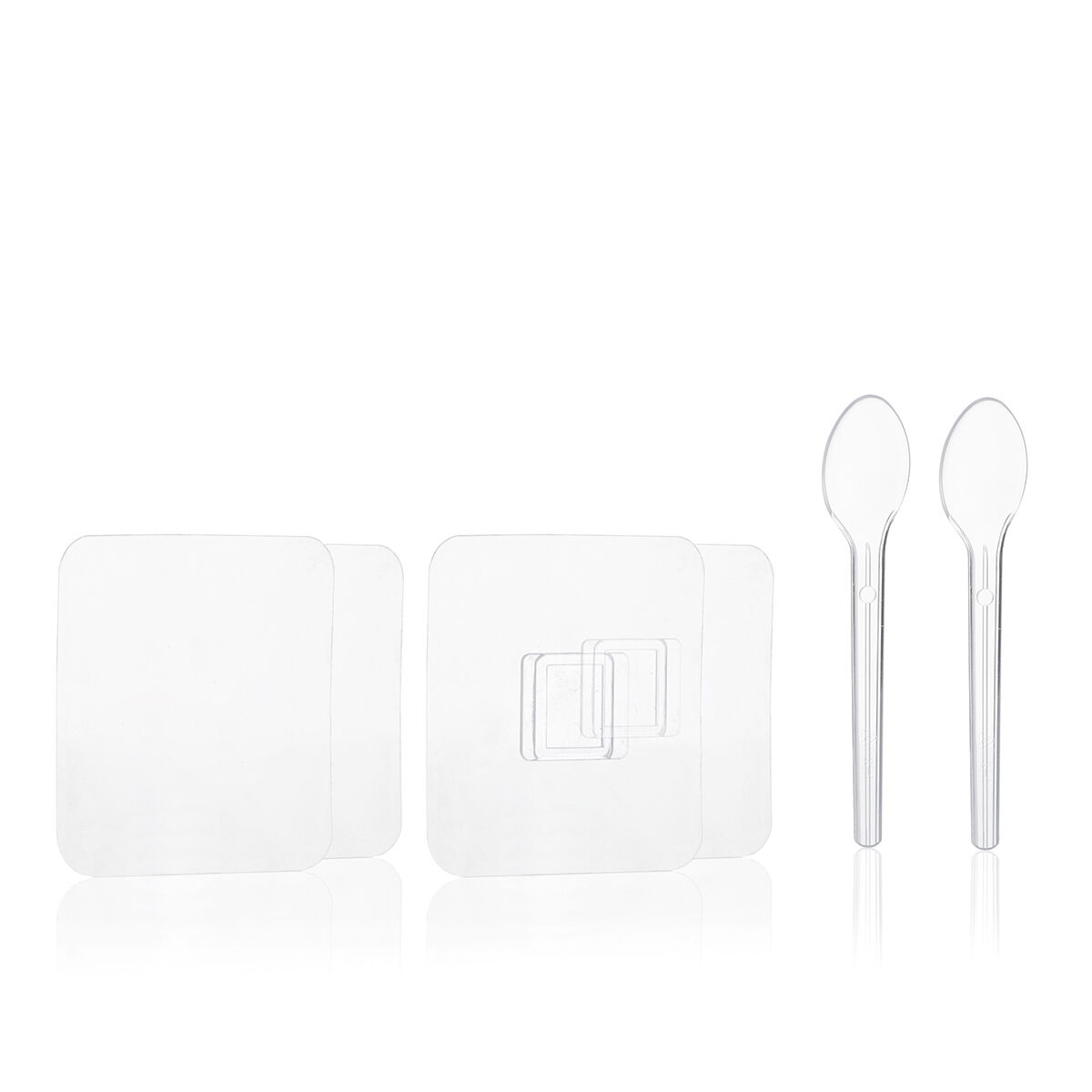Removable Adhesive Kitchen Containers Handstore InnovaGoods Pack of 2 units Removable Adhesive Kitchen Containers Handstore InnovaGoods Pack of 2 units