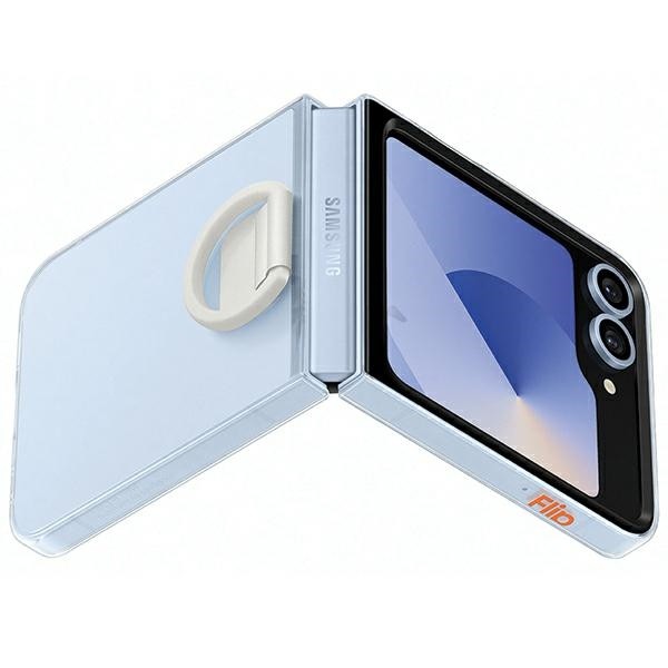 Samsung EF-QF741CTEGWW Galaxy Z Flip 6 Clear Slim Cover transparent