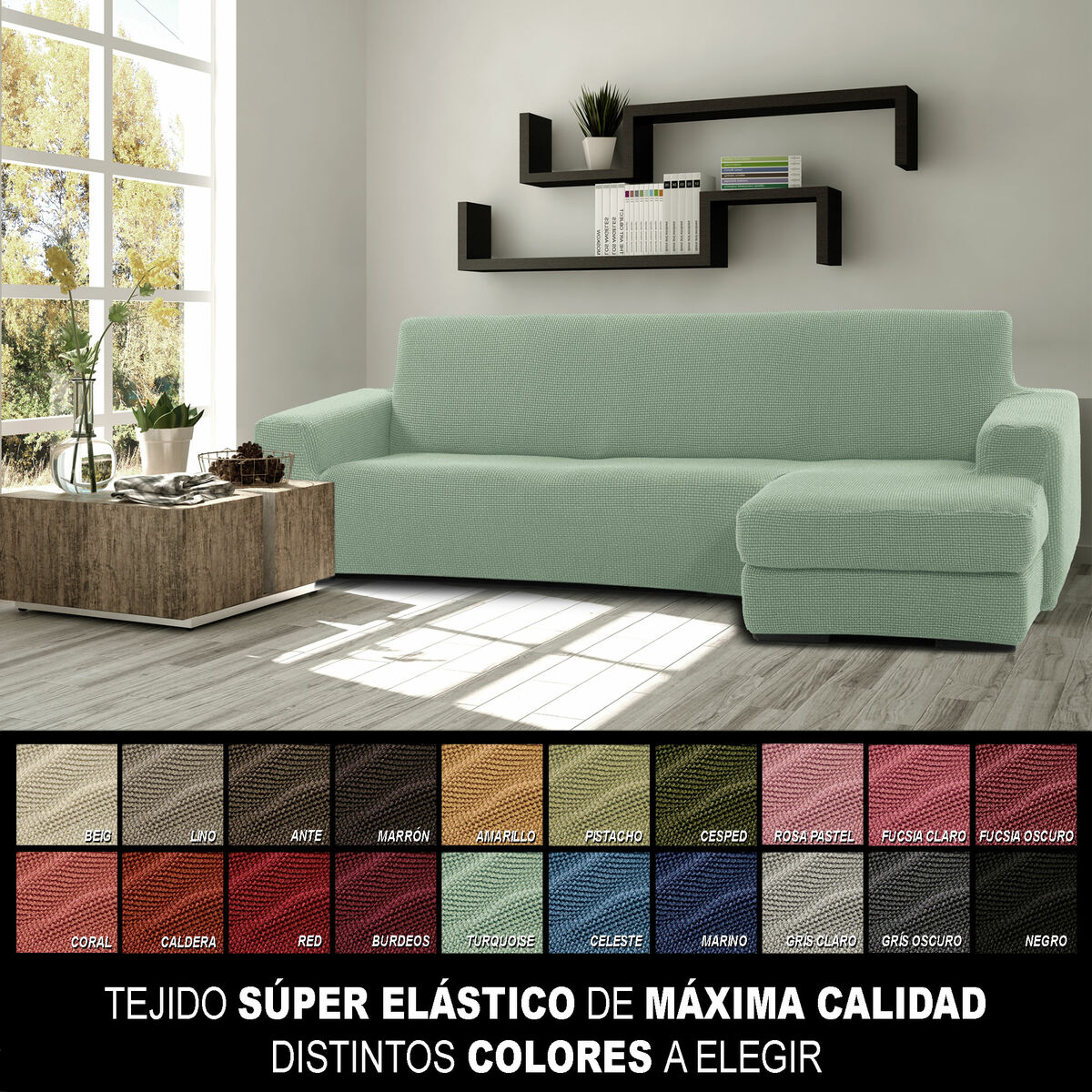 Chaise longue cover with short right arm Sofaskins NIAGARA 210 - 340 cm Chaise longue cover with short right arm Sofaskins NIAGARA 210 - 340 cm