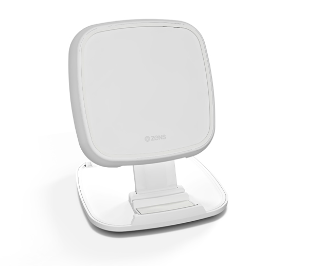 ZENS Fast Wireless Charger Stand 10W (white)