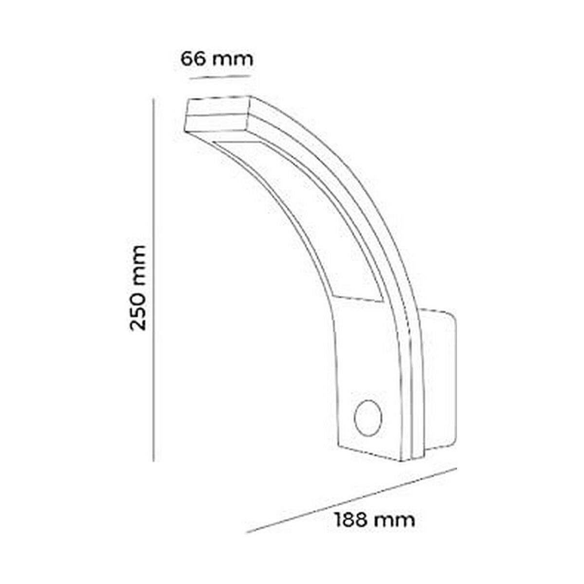 Wandleuchte EDM