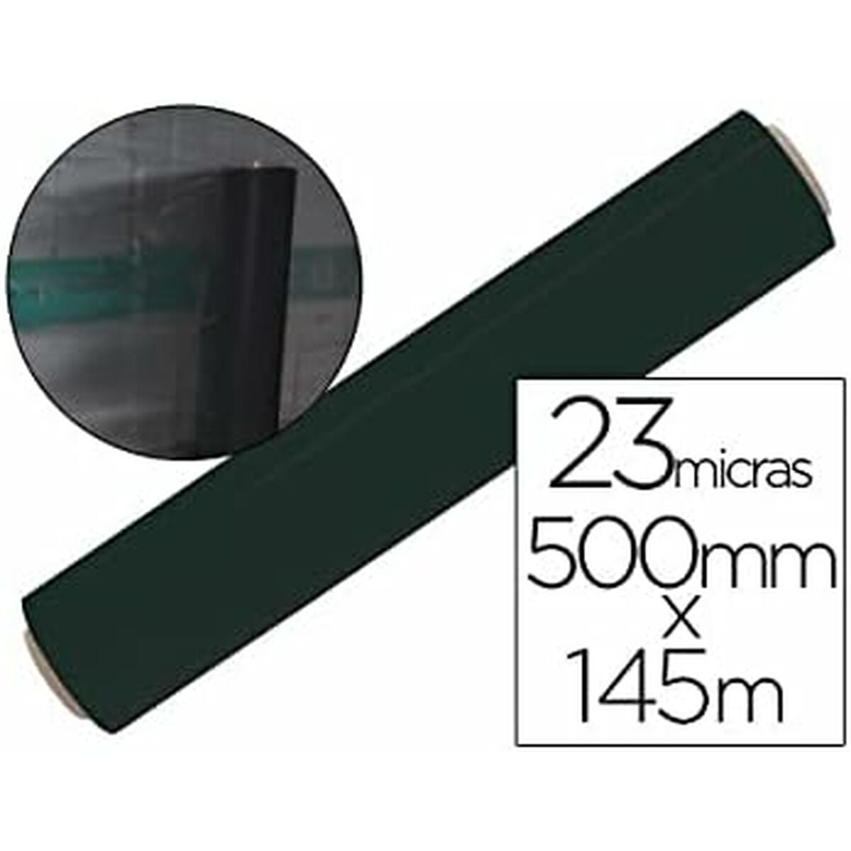 Film Q-Connect PLA2023018NE Black 500 mm x 145 m