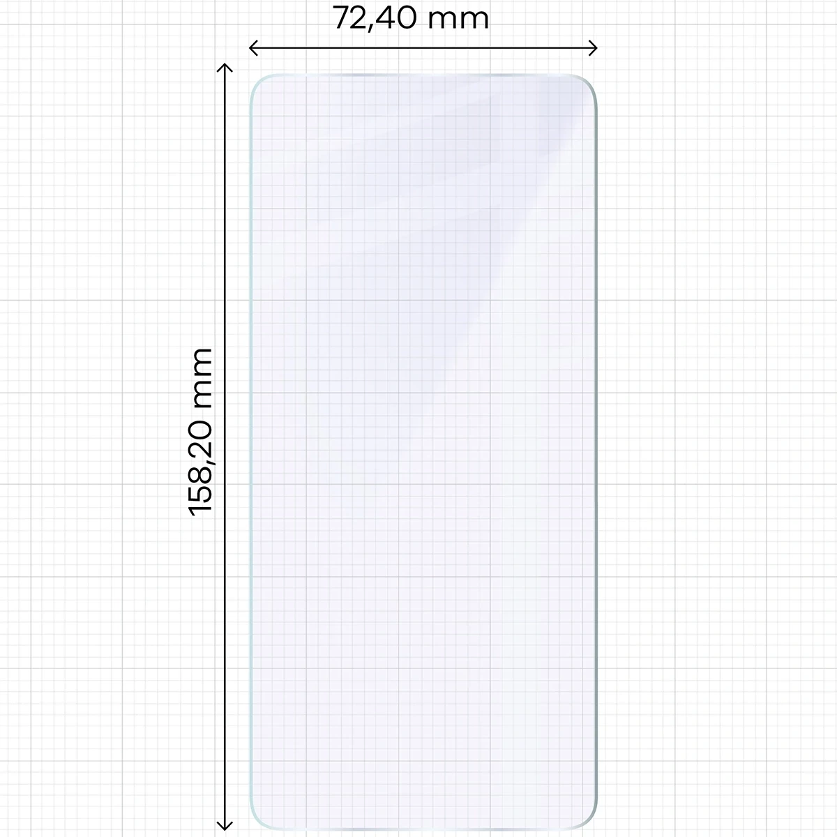 Elastyczne szkło hybrydowe Bizon Glass Mule do Realme GT 7