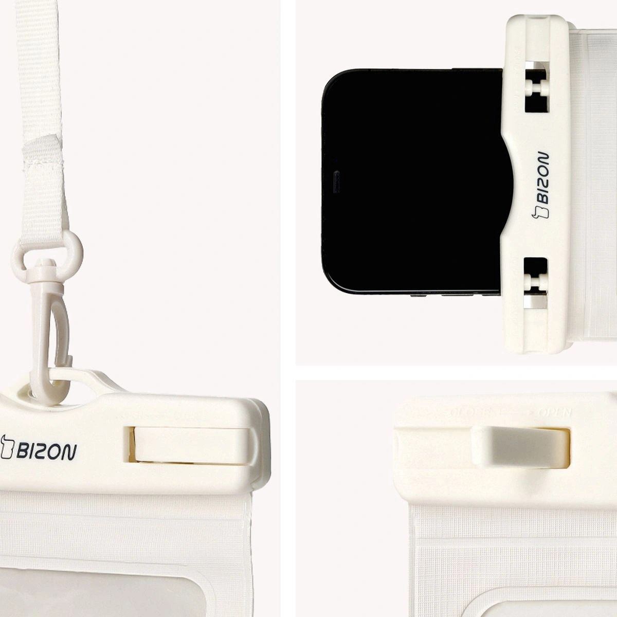 Bizon Case Hydrowrap ecru [2 PACK]
