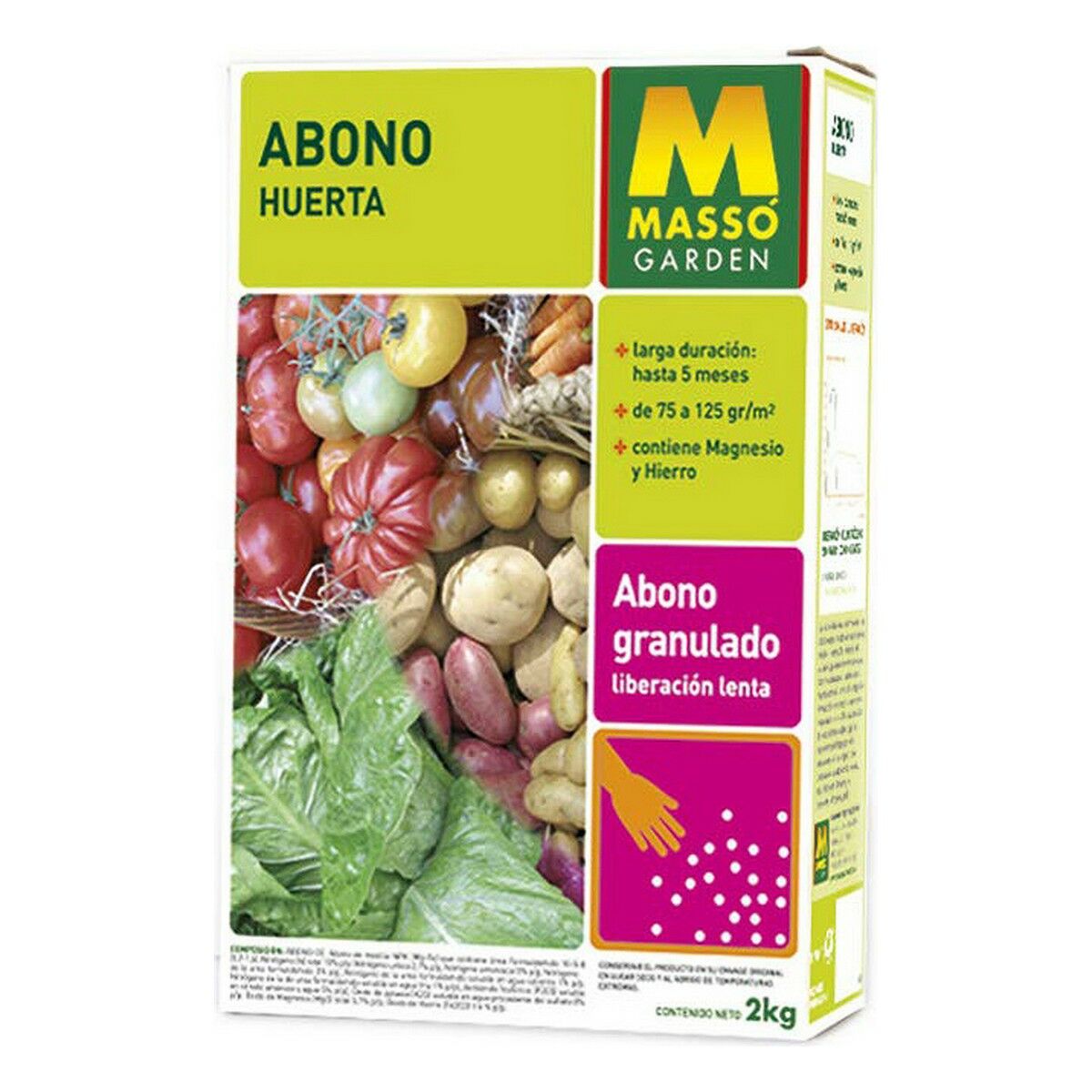 Nicht-organisches Düngemittel Massó Gemüse 2 Kg