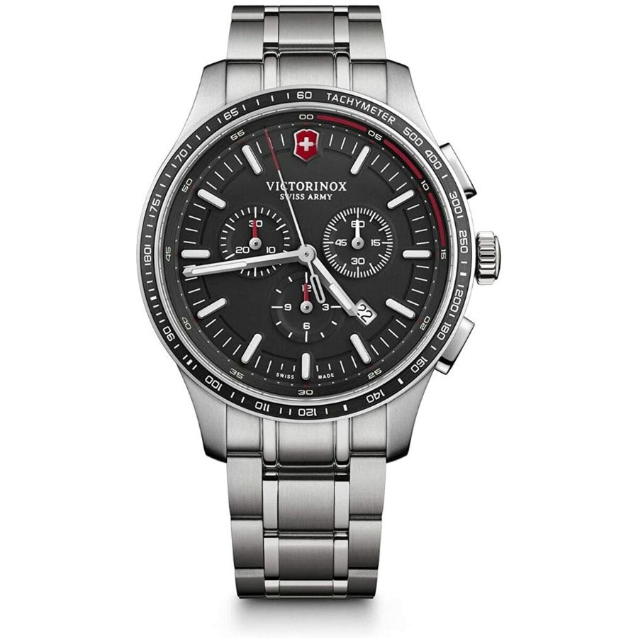 Men's Watch Victorinox V241816 Black Silver