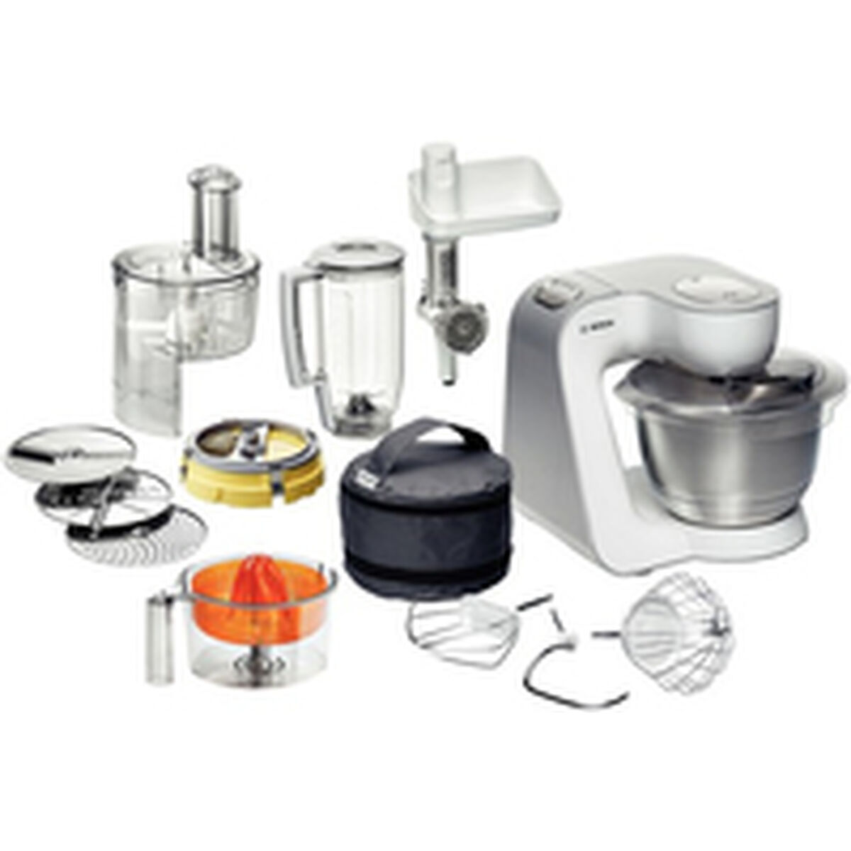 Food Processor BOSCH Styline Steel 900 W 3,9 L Food Processor BOSCH Styline Steel 900 W 3,9 L