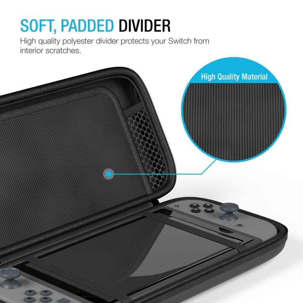 Tech-protect Hardpouch Nintendo Switch/Switch Oled Black