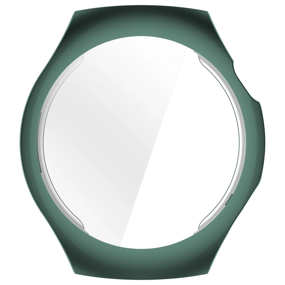 Etui z osłoną ekranu Bizon Case Watch Felipe do Huawei Watch 5 46mm zielone