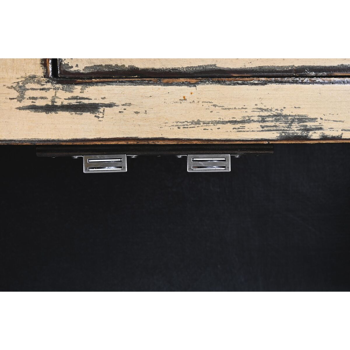Sideboard DKD Home Decor White Cream Dark brown Elm (176 x 42 x 83 cm)