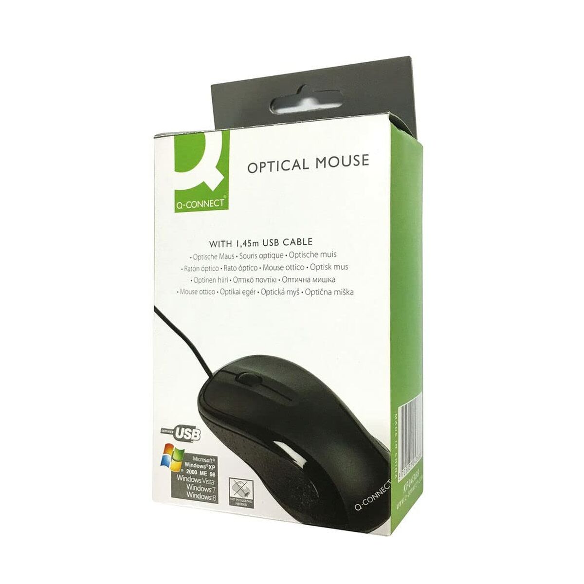 Mouse Q-Connect KF04368 Black