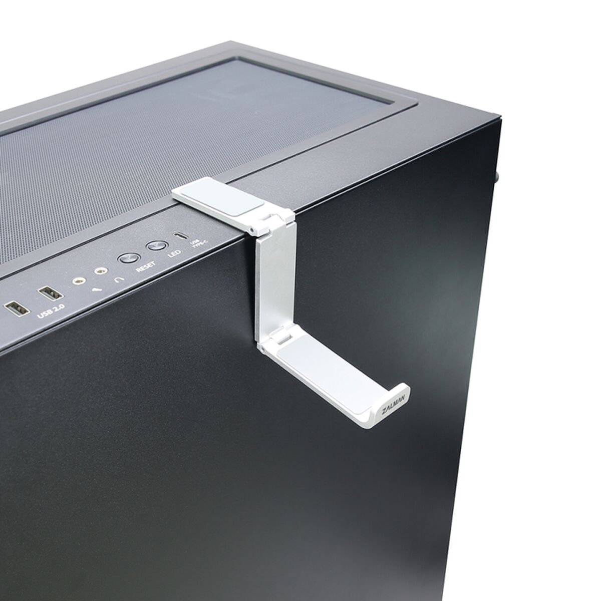 Headphone stand Zalman ZM-FH10 SV Silver Aluminium