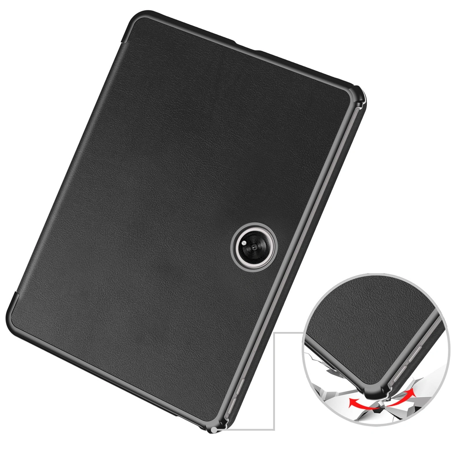 Bizon Case Tab Croc Oppo Pad 2 / OnePlus Pad black