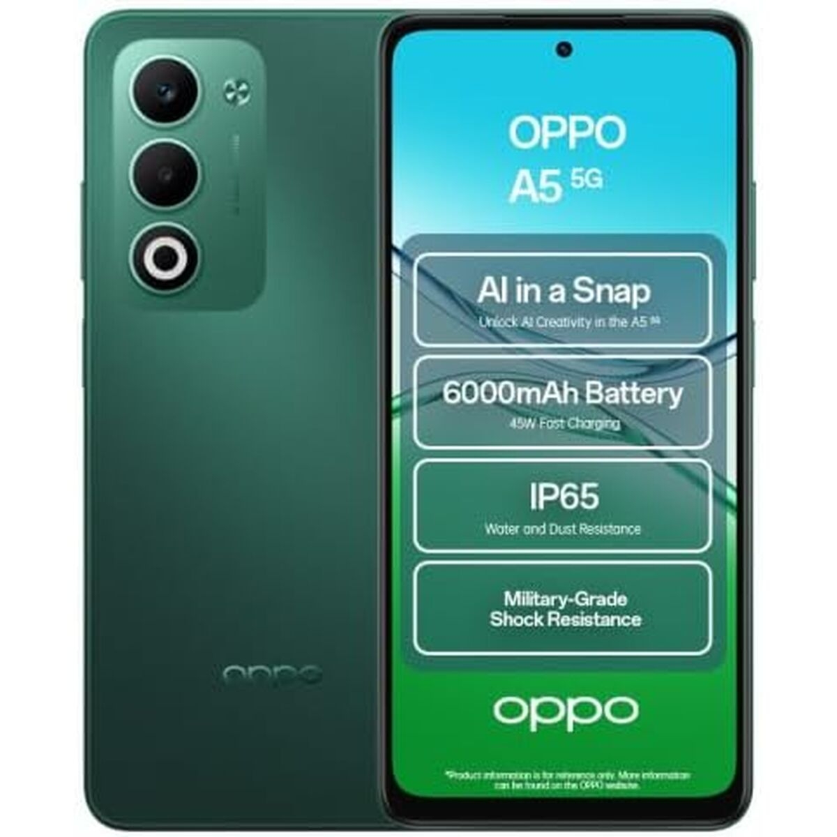 Smartphone Oppo CPH2735 6,67" Octa Core 4 GB RAM 128 GB Green