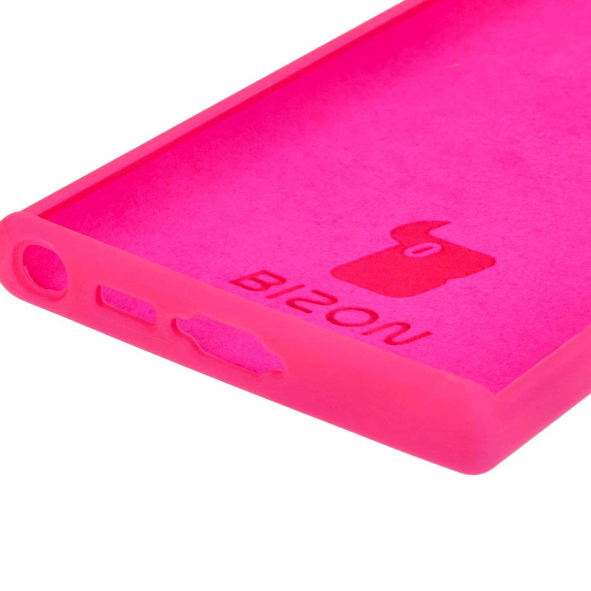 Bizon Soft Case Samsung Galaxy S23 Ultra neon pink