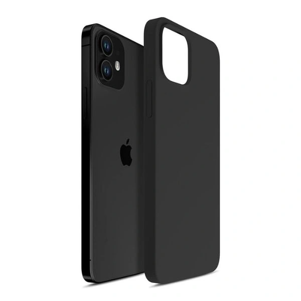 3MK Silicone Case Apple iPhone 12 Mini black