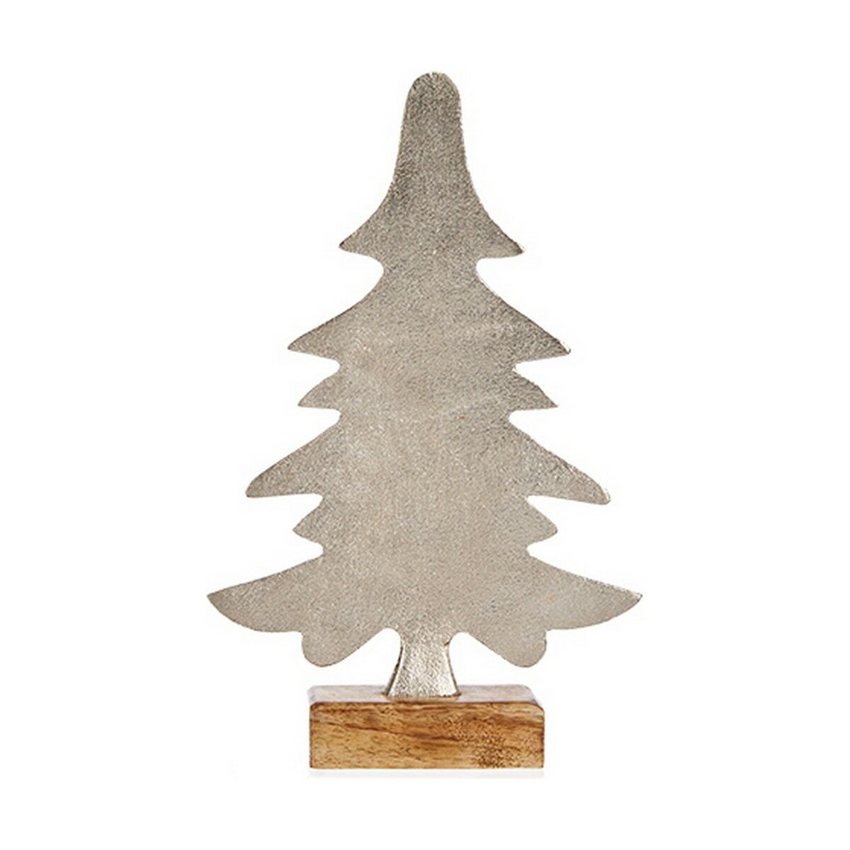 Christmas Tree 6 x 25,5 x 16 cm Silver Metal