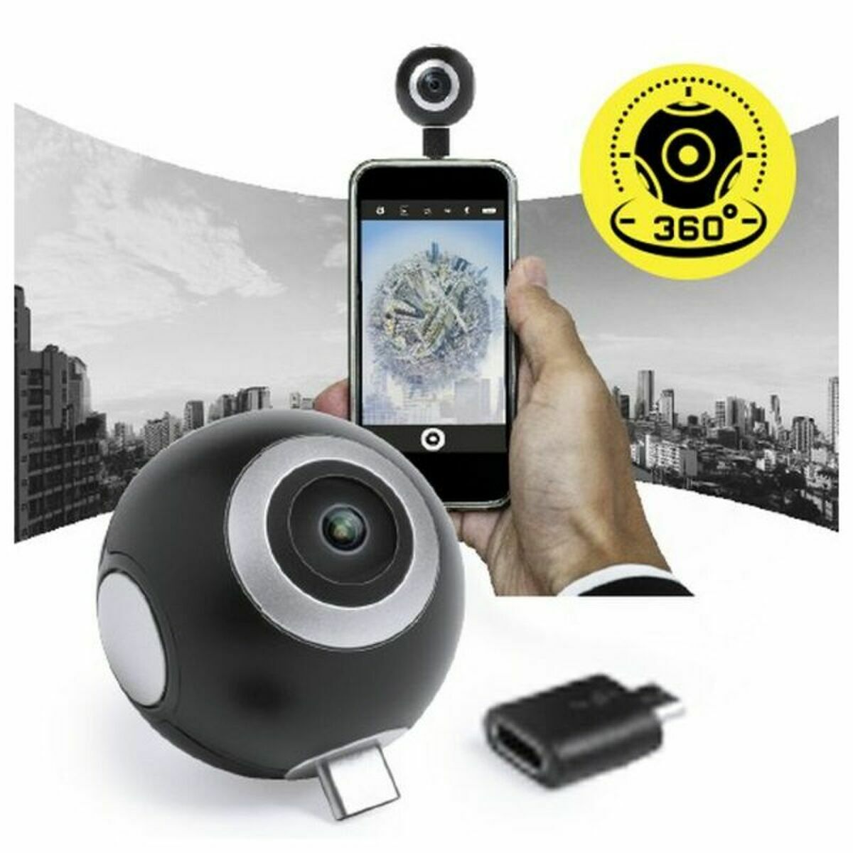 360º Camera for Smartphone Xtra Battery 145771 (50 Units)