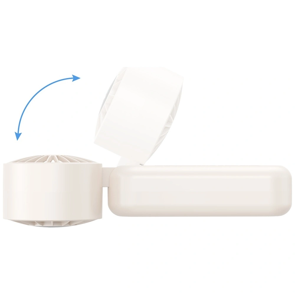 Składany wiatrak ręczny USAMS Mini ZB352 1200mAh beżowy