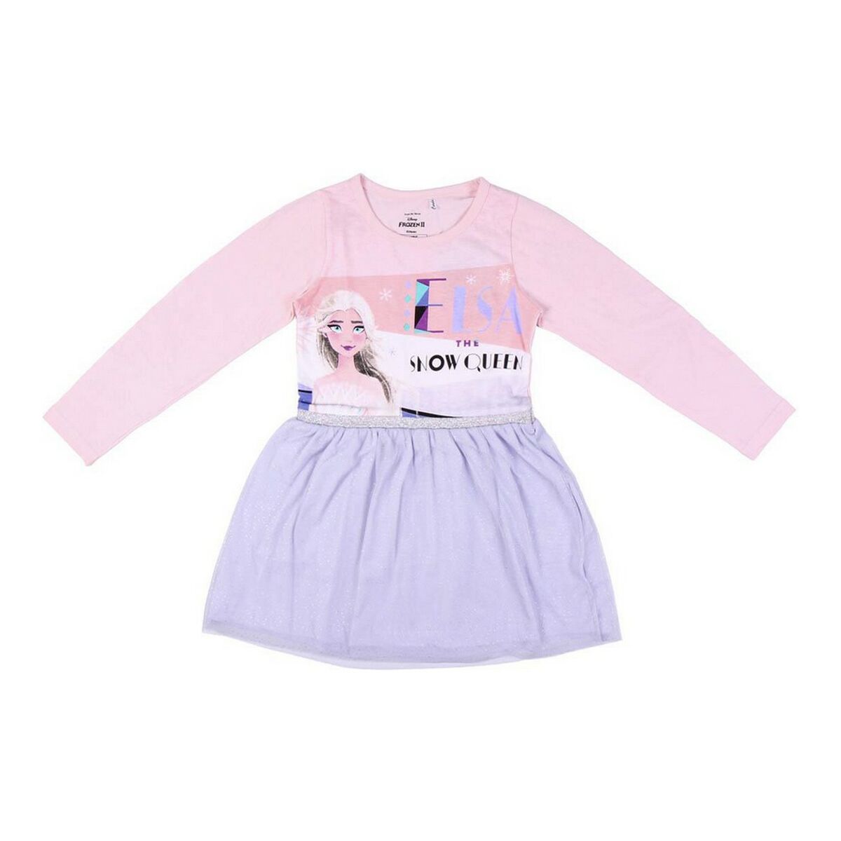 Dress Frozen Pink Lilac