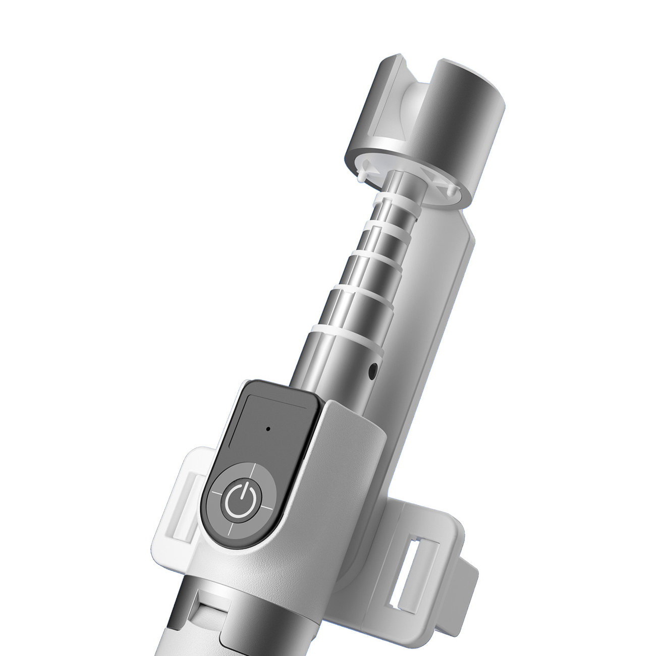 Dudao F18W selfie stick and tripod BT remote control white