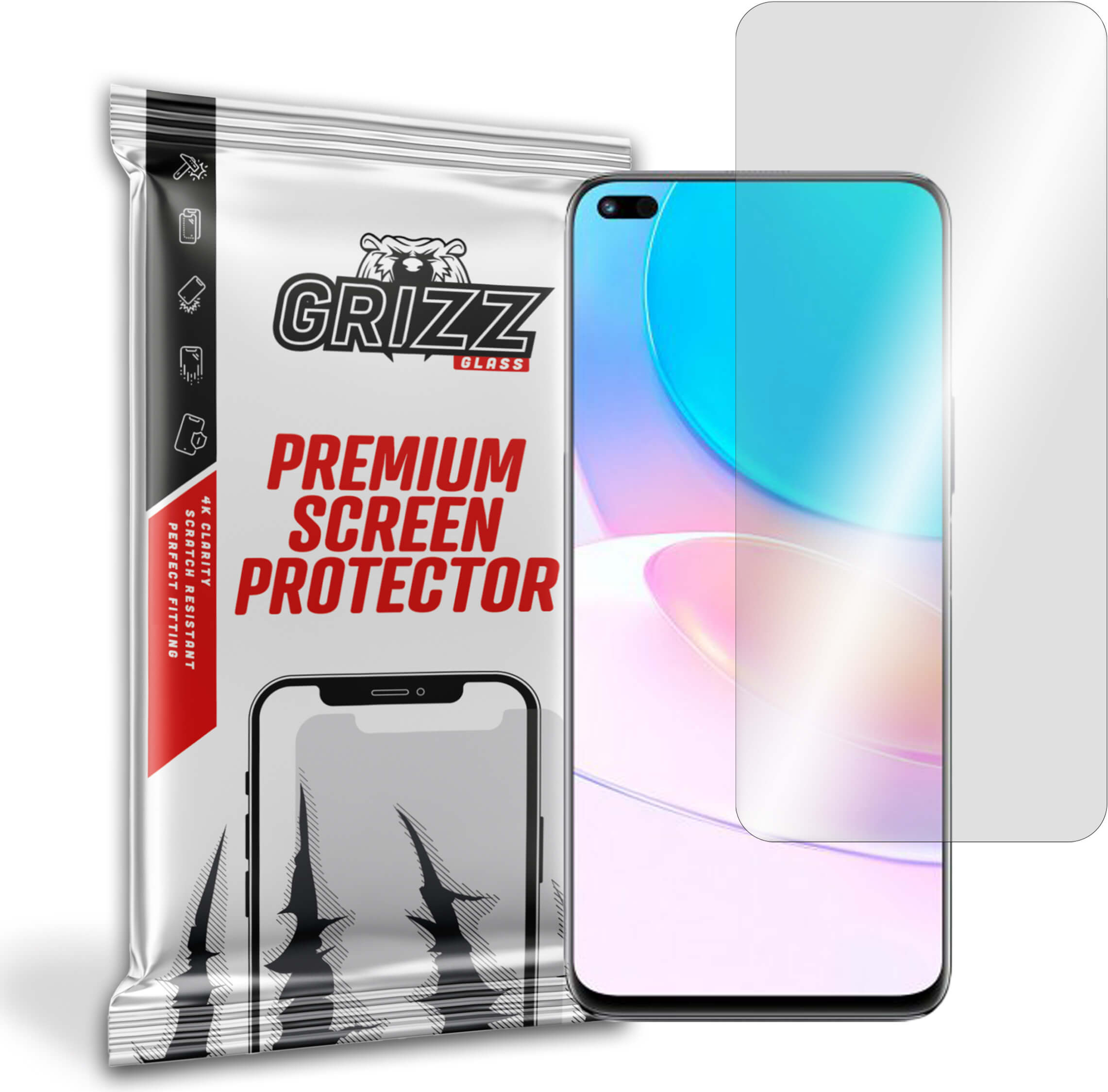 GrizzGlass HybridGlass Huawei Nova 8i