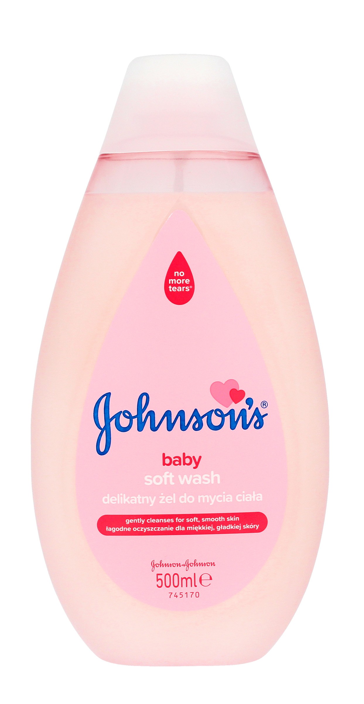 Johnson`s Baby Delikatny Żel do mycia ciała dla dzieci  500ml