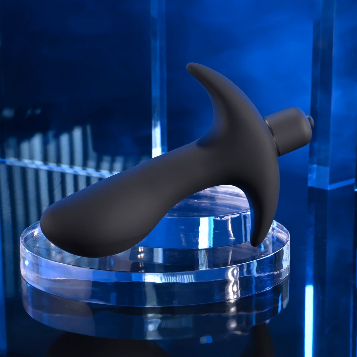 Vibrating Butt Plug Evolved Selopa Black Vibrating Butt Plug Evolved Selopa Black