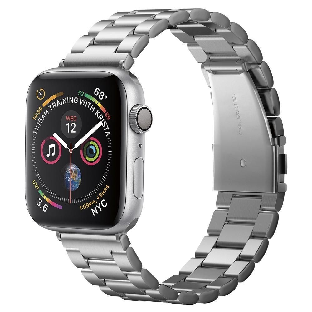Spigen Modern Fit Band Apple Watch 1/2/3/4/5 (42/44mm) Silver