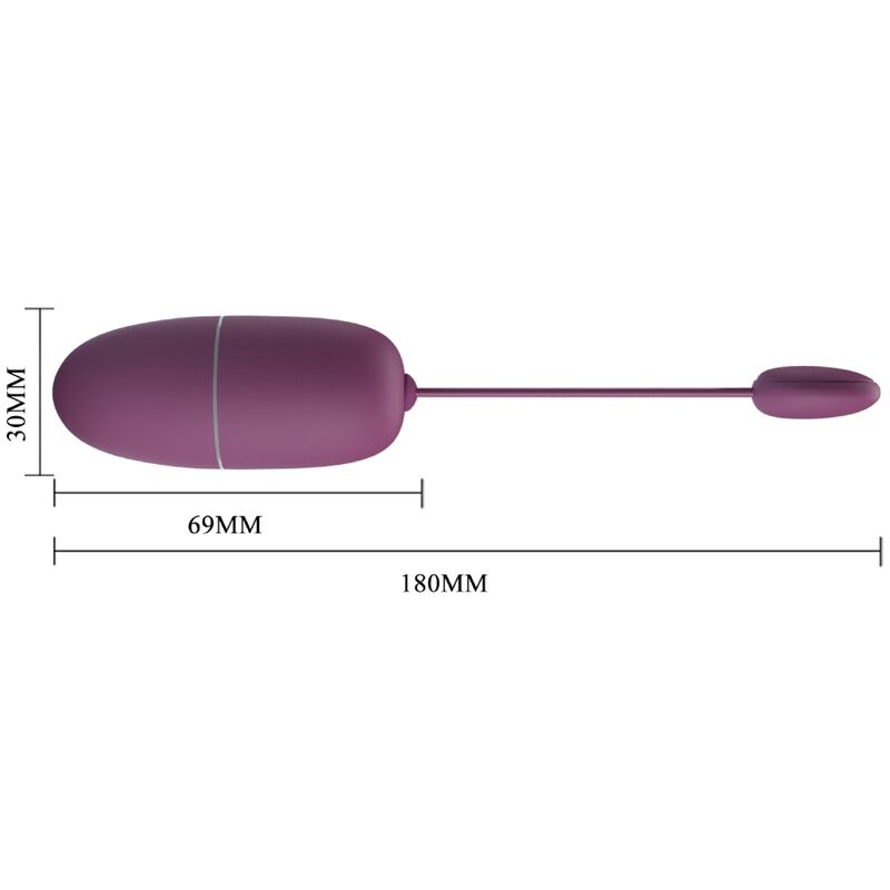 PRETTY LOVE - NYMPH VIBRATING EGG APP CONTROLLED LILA PRETTY LOVE - NYMPH VIBRATING EGG APP CONTROLLED LILA