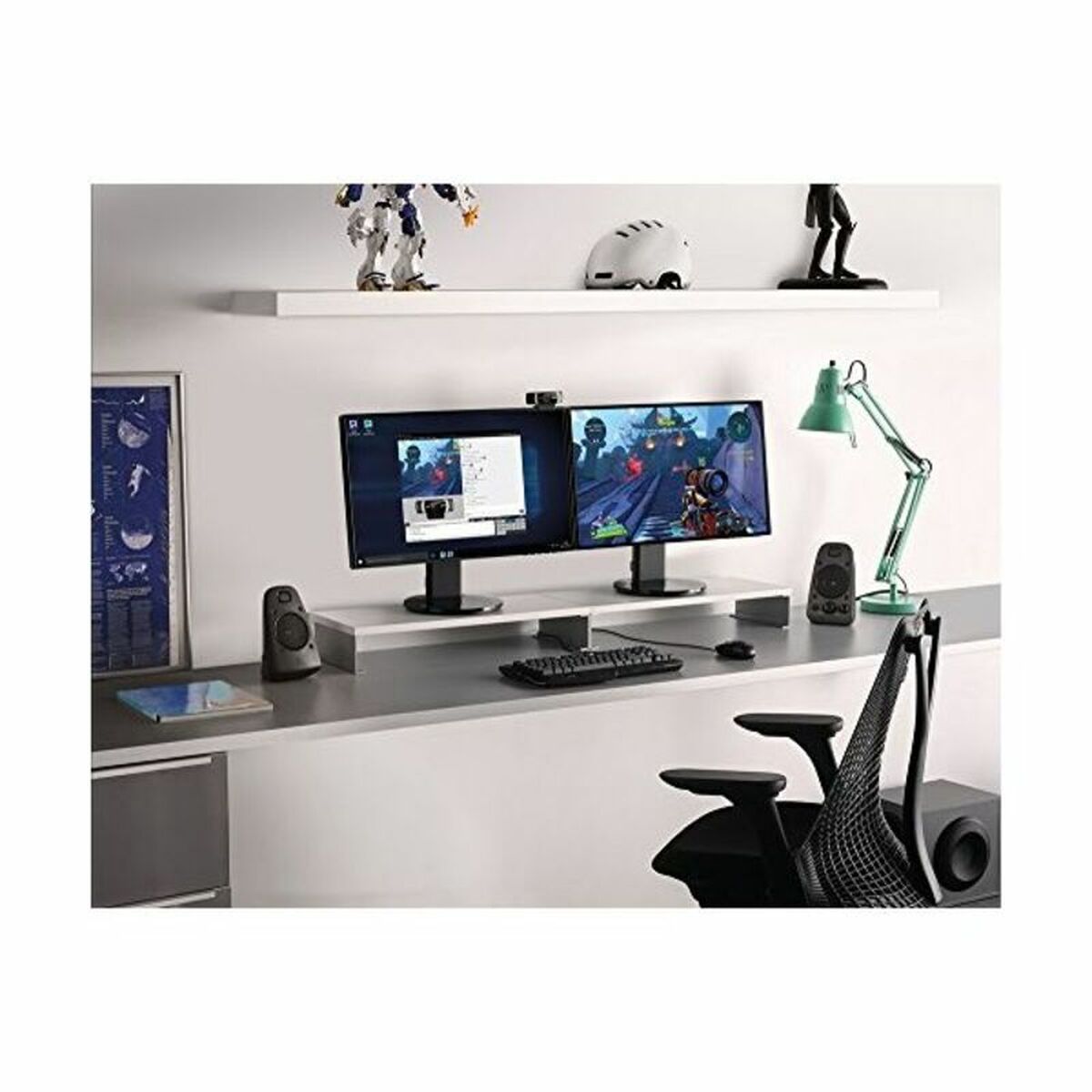 Gaming Speakers Logitech 980-001256 2.1 Black 200W Gaming Speakers Logitech 980-001256 2.1 Black 200W