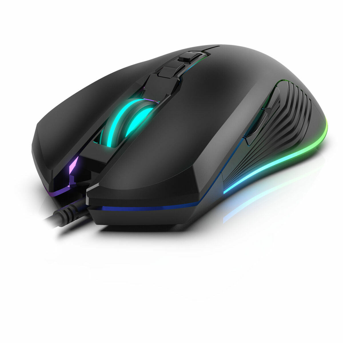 Keyboard with Gaming Mouse Krom NXKROMKRSHRSP Black Keyboard with Gaming Mouse Krom NXKROMKRSHRSP Black