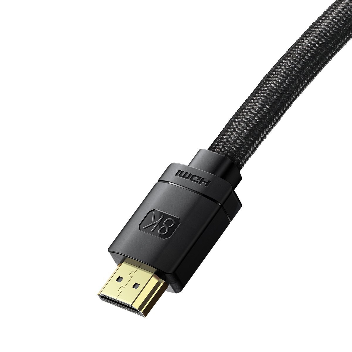 Baseus High Definition Series Cable HDMI 2.1, 8K 60Hz, 3D, HDR, 48Gbps, 3m (black)