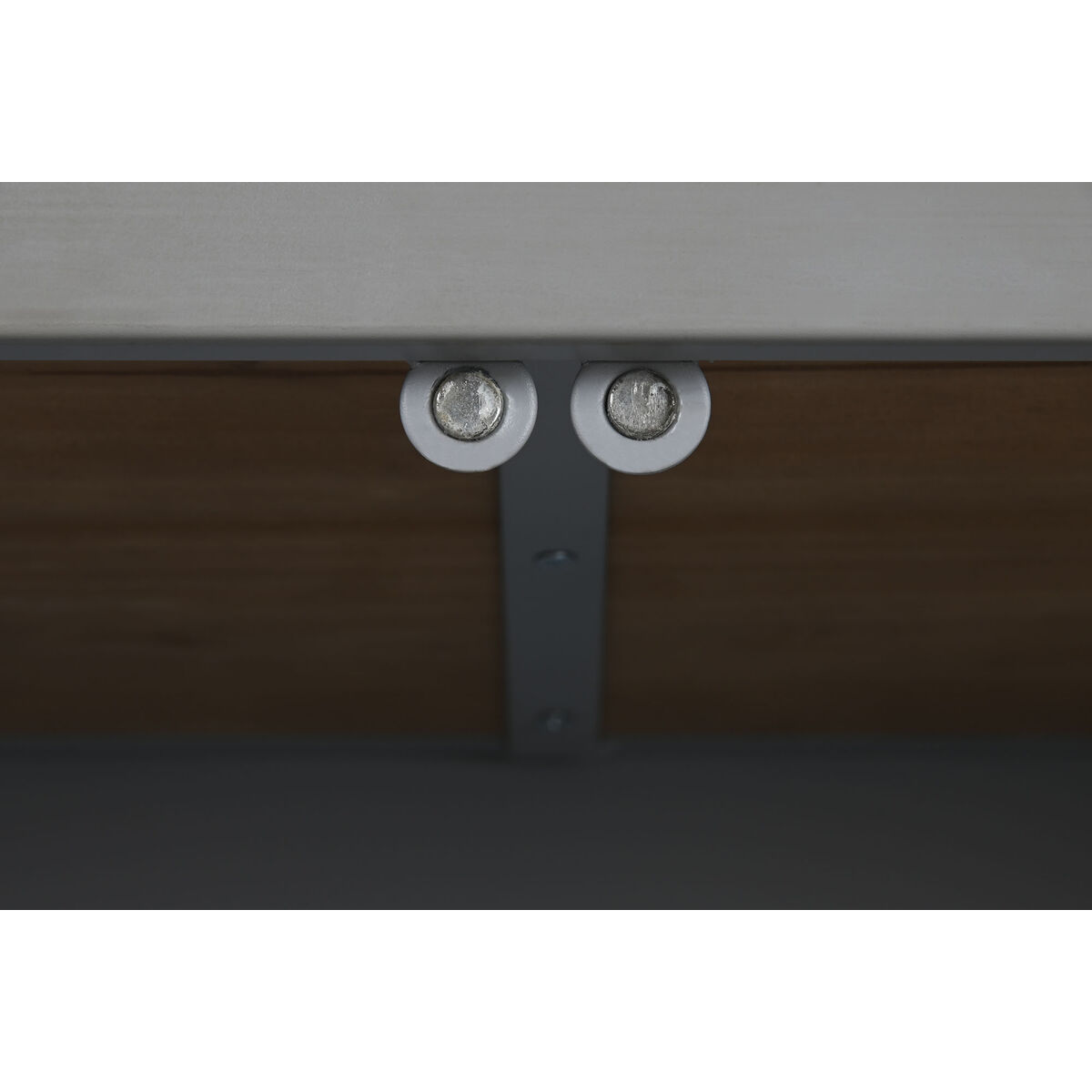 Shelves Home ESPRIT Grey Sky blue Metal MDF Wood 87 x 44 x 168,5 cm