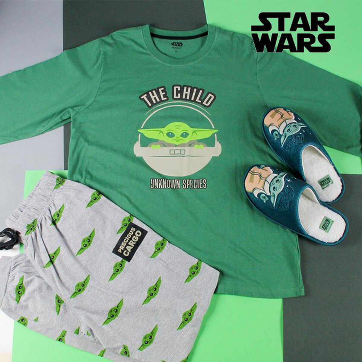 Pyjama The Mandalorian Men Green