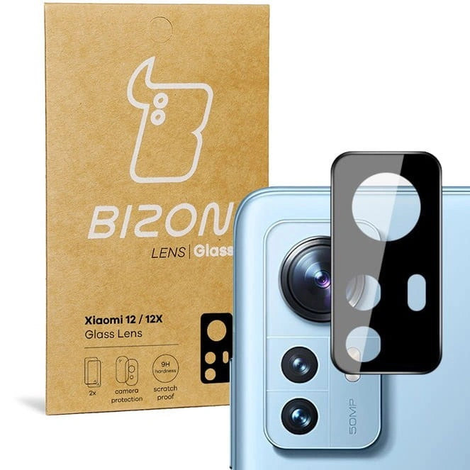 Bizon Glass Lens Xiaomi 12/ 12X [2 PACK]