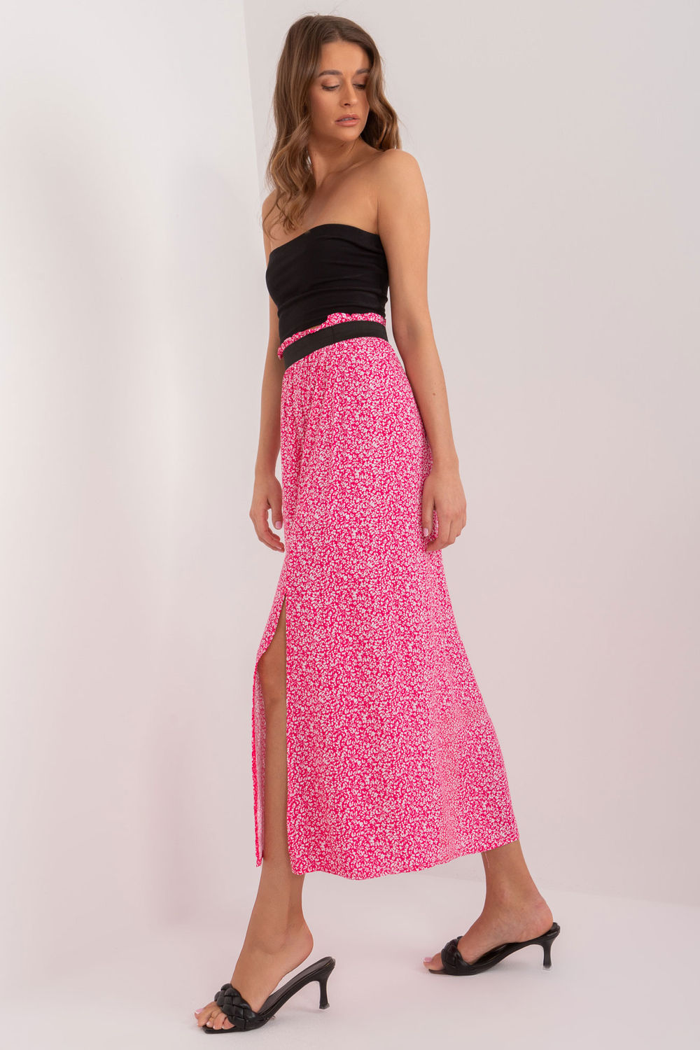  Long skirt model 196928 Sublevel  pink