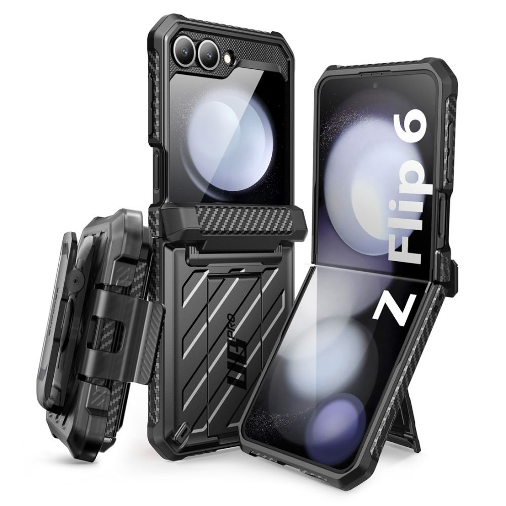 Supcase Unicorn Beetle Pro Samsung Galaxy Z Flip 6 Black