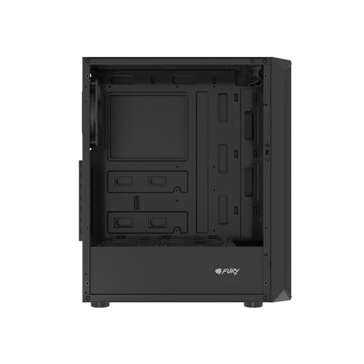 ATX Semi-tower Box Fury NFO-2152 Black ATX Semi-tower Box Fury NFO-2152 Black