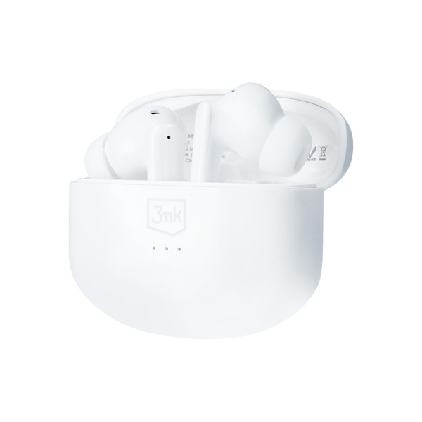 3MK LifePods TWS Earphones Bluetooth 5.3 ANC white
