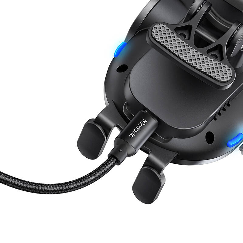 Mcdodo CH-1600 cockpit / air vents car holder with 15W inductive charger (black)