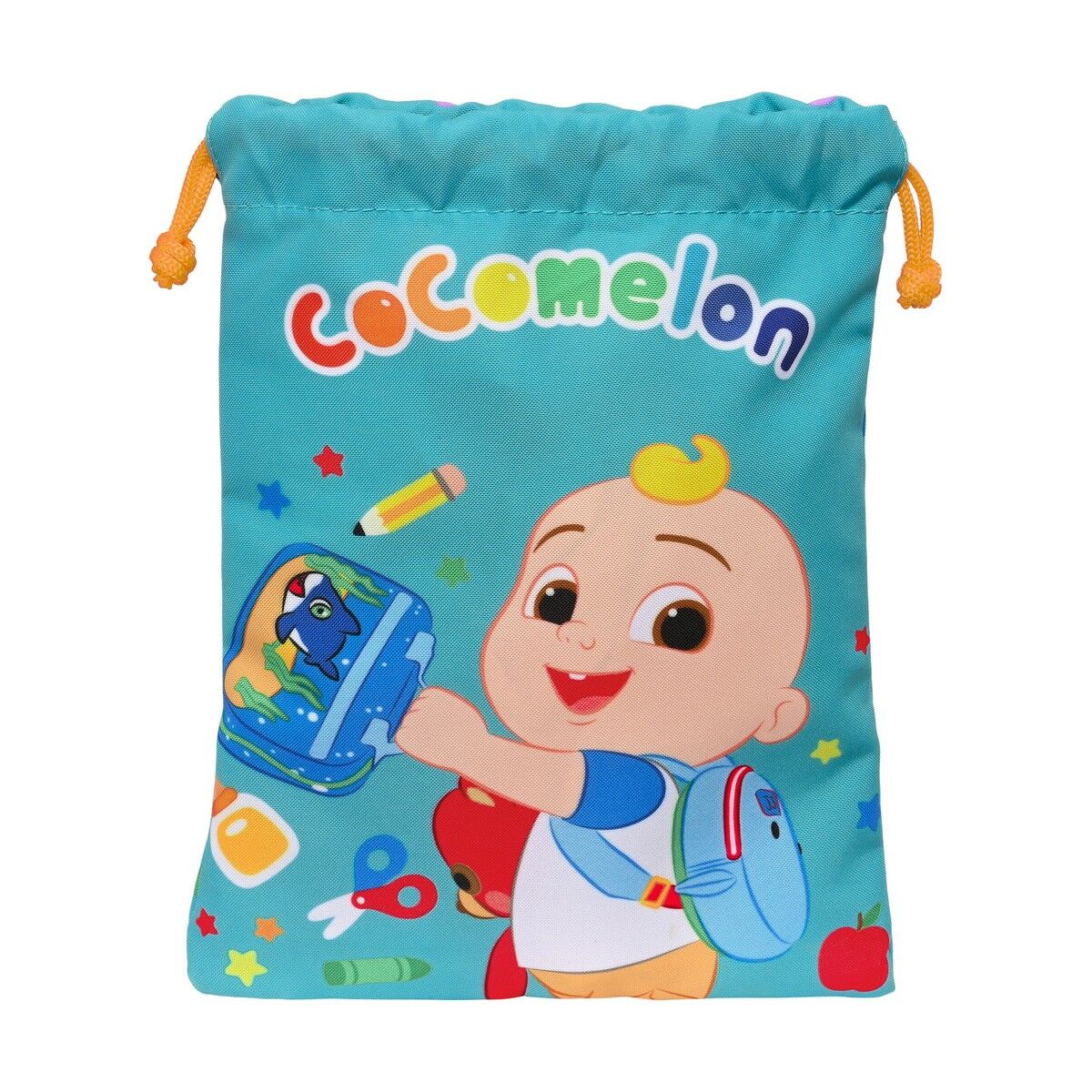 snack bag CoComelon Back to class Light Blue