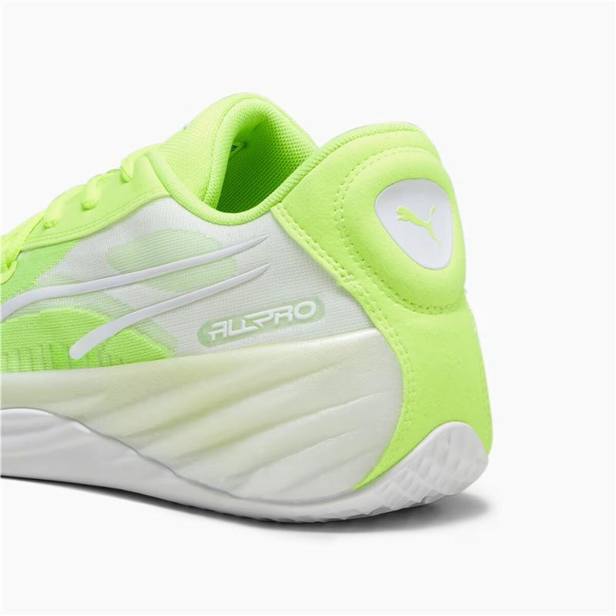 Basketball Shoes for Adults Puma All-Pro Nitro Yellow