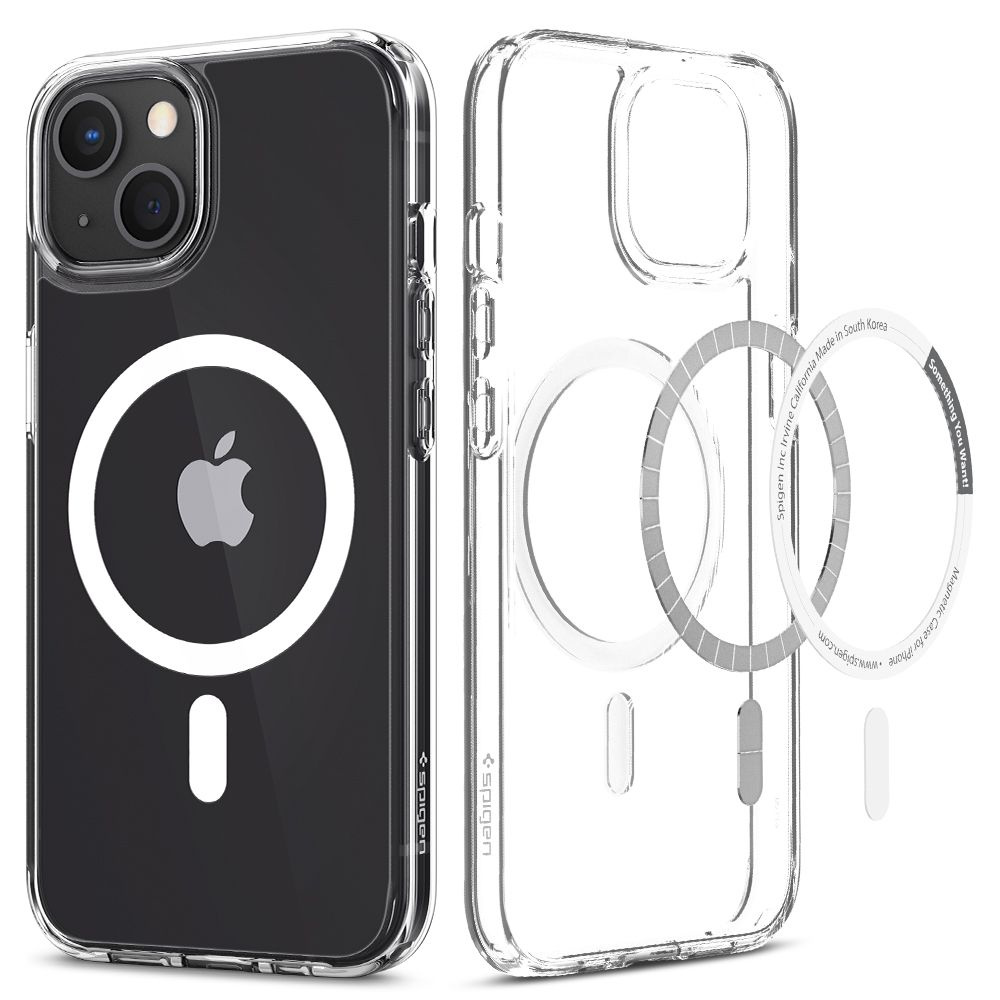Etui Spigen Ultra Hybrid Mag MagSafe Apple iPhone 13 White