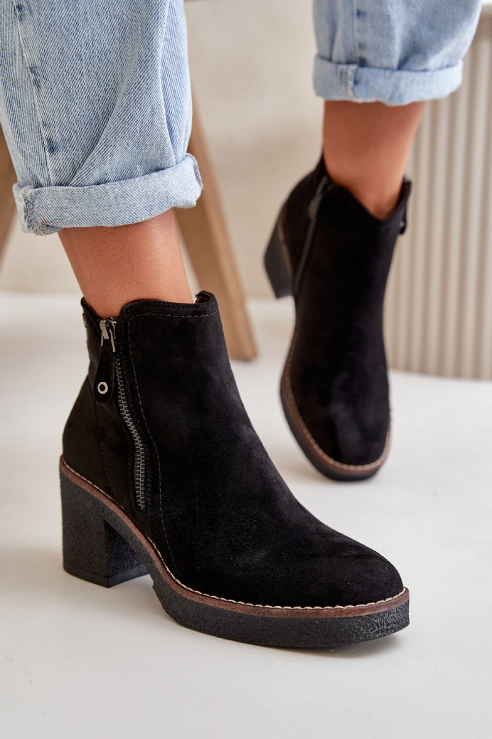  Heel boots model 199079 Step in style  black