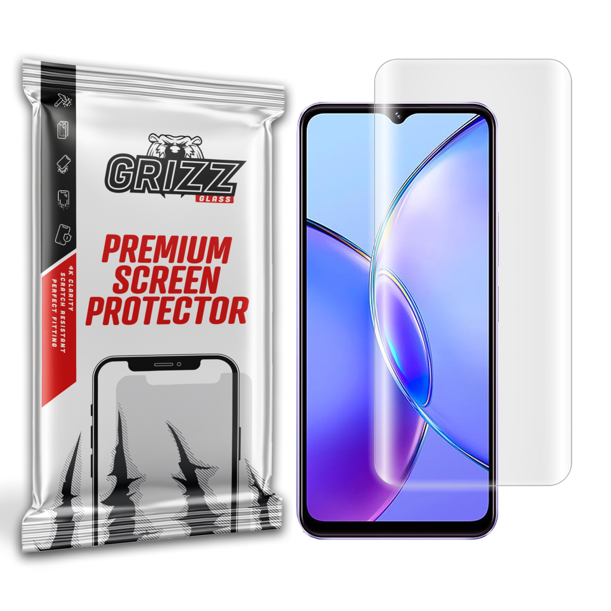GrizzGlass Hydrofilm Vivo Y17s
