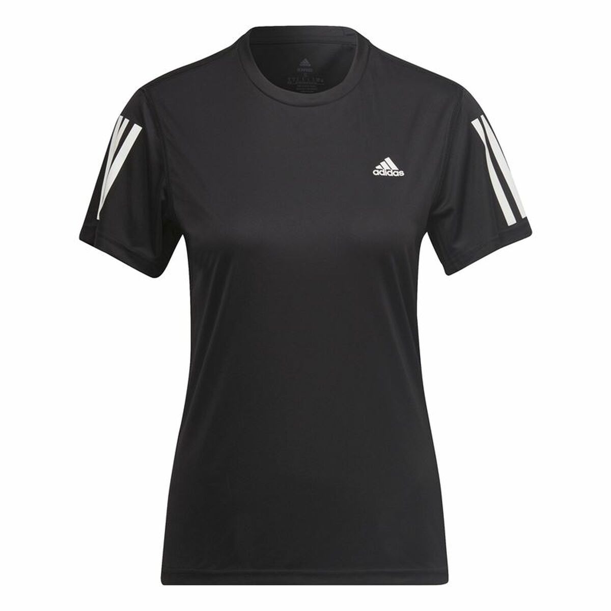 Women’s Short Sleeve T-Shirt Adidas Own the Run Black