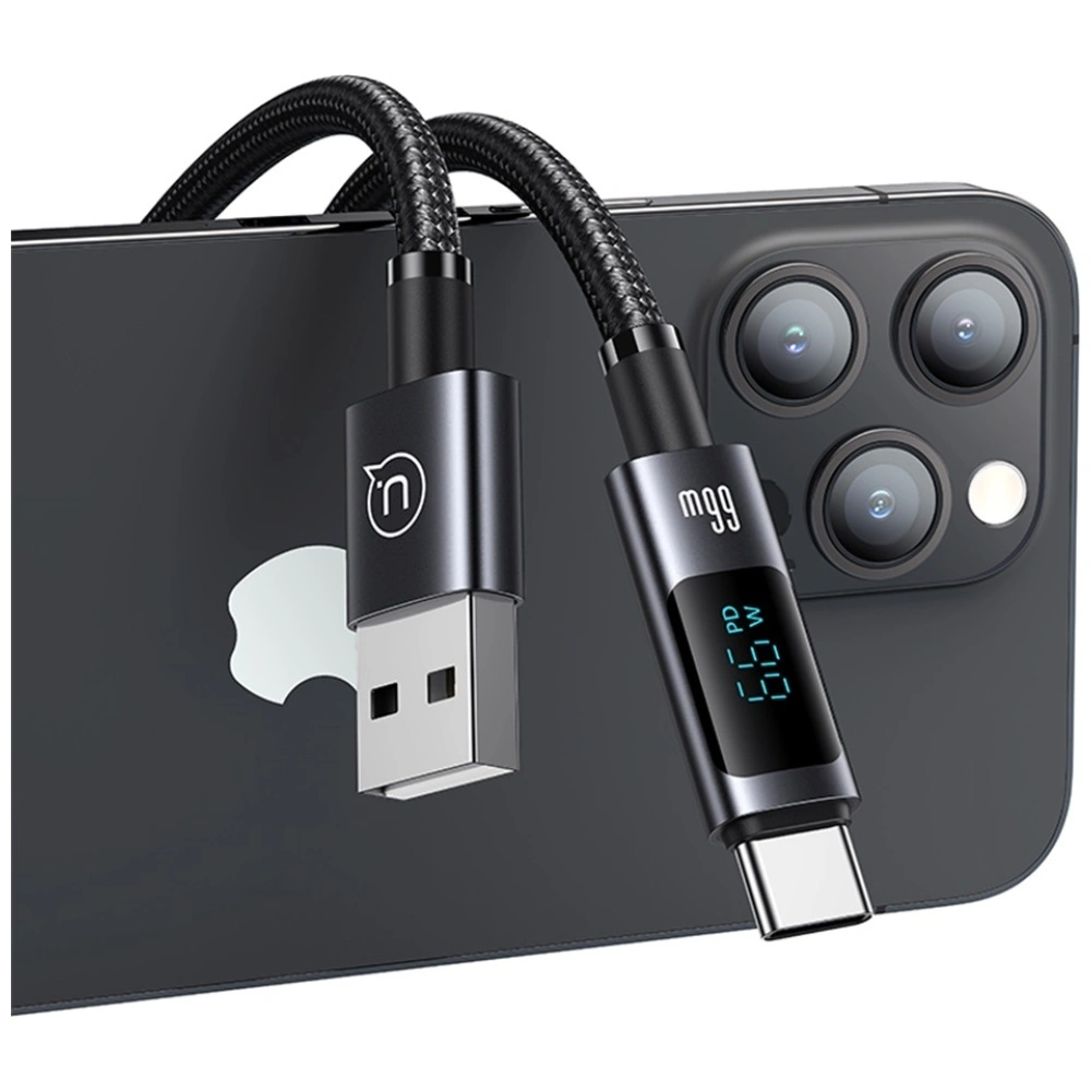 Kabel USAMS Sufeng Series US-SJ673 66W 6A Fast Charging USB-C do USB-A 1.2m tarnish