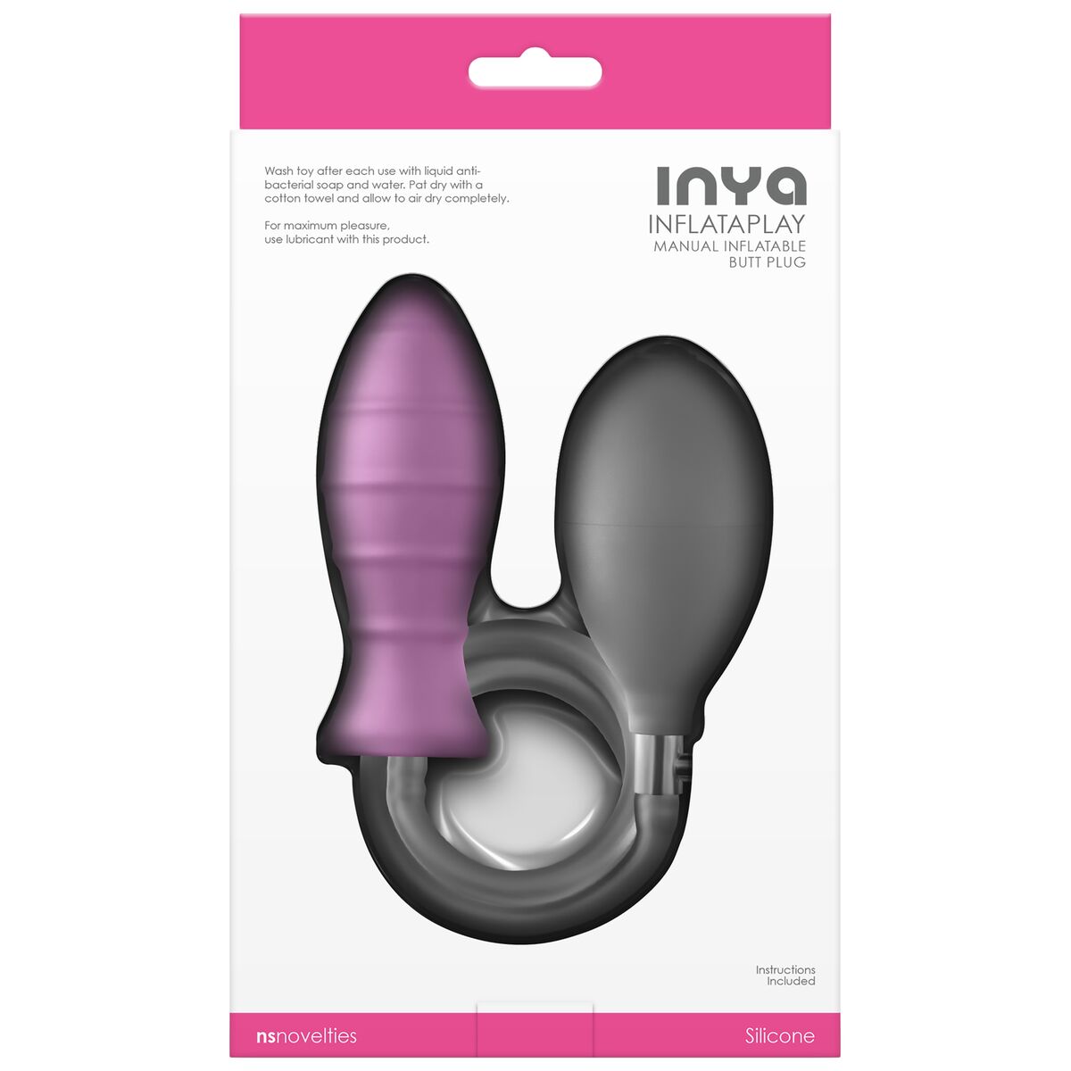 Anal plug NS Novelties Inya Multicolour (10,5 cm)